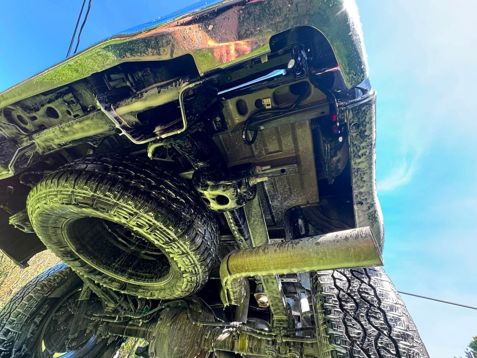 Undercarriage Dry Ice Blasting